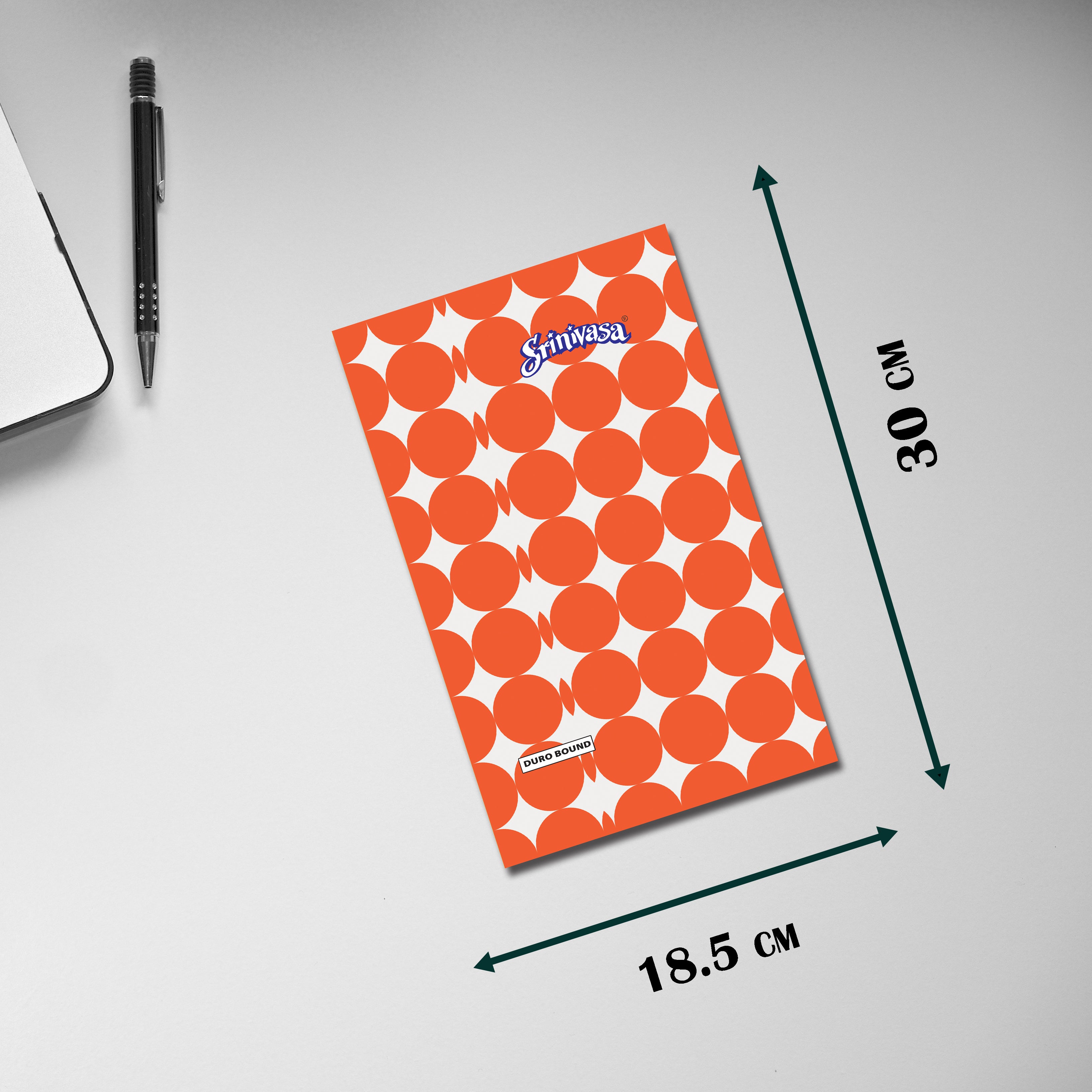 Hardbound Long Notebook 300 Pages