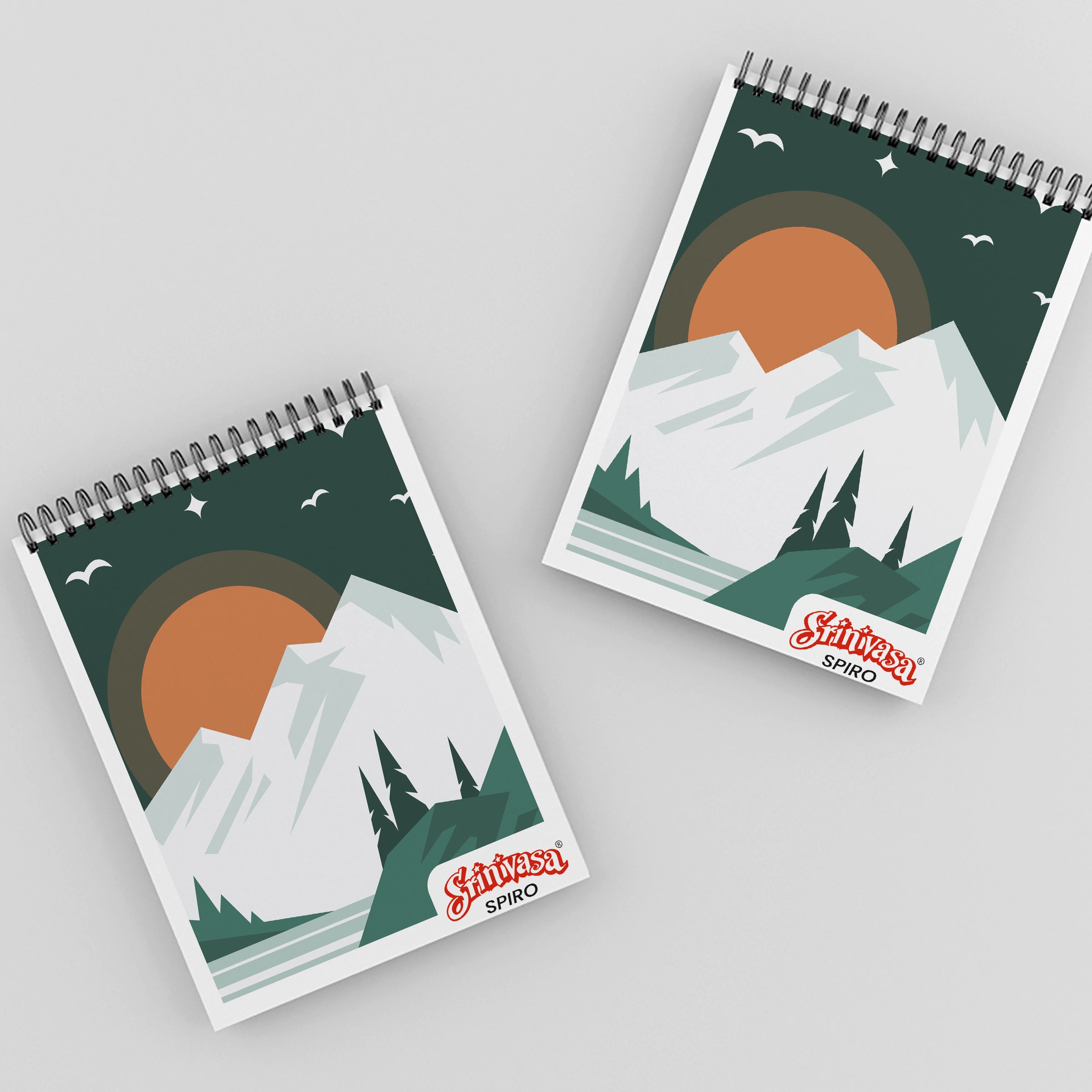 Spiro Notebook 120 Pages Top Open