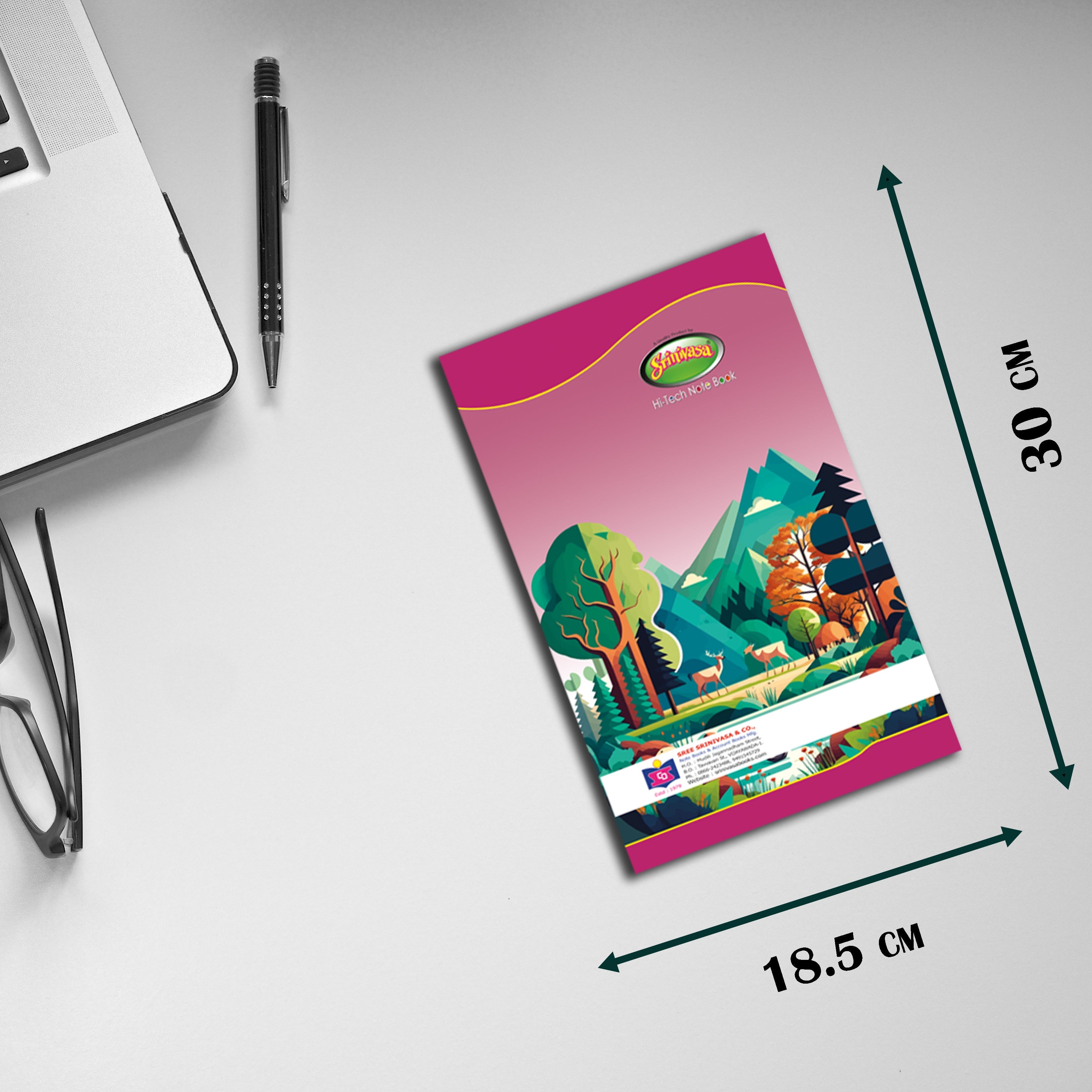 Srinivasa Wholesale Long Notebooks Single Line Pack south india's best