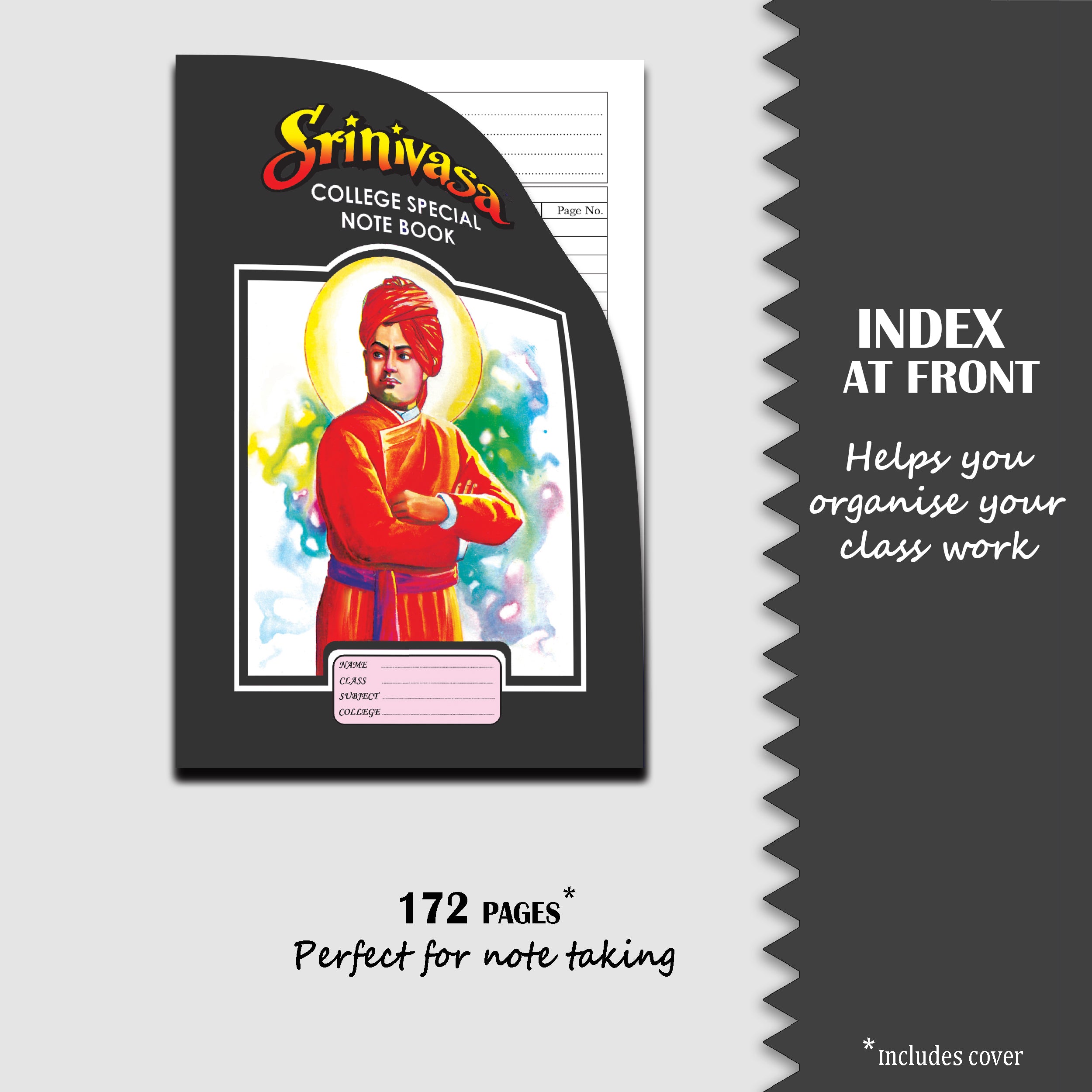 Wholesale Long Notebooks Andhra Pradesh Srinivasa Brand Vivekananda Series