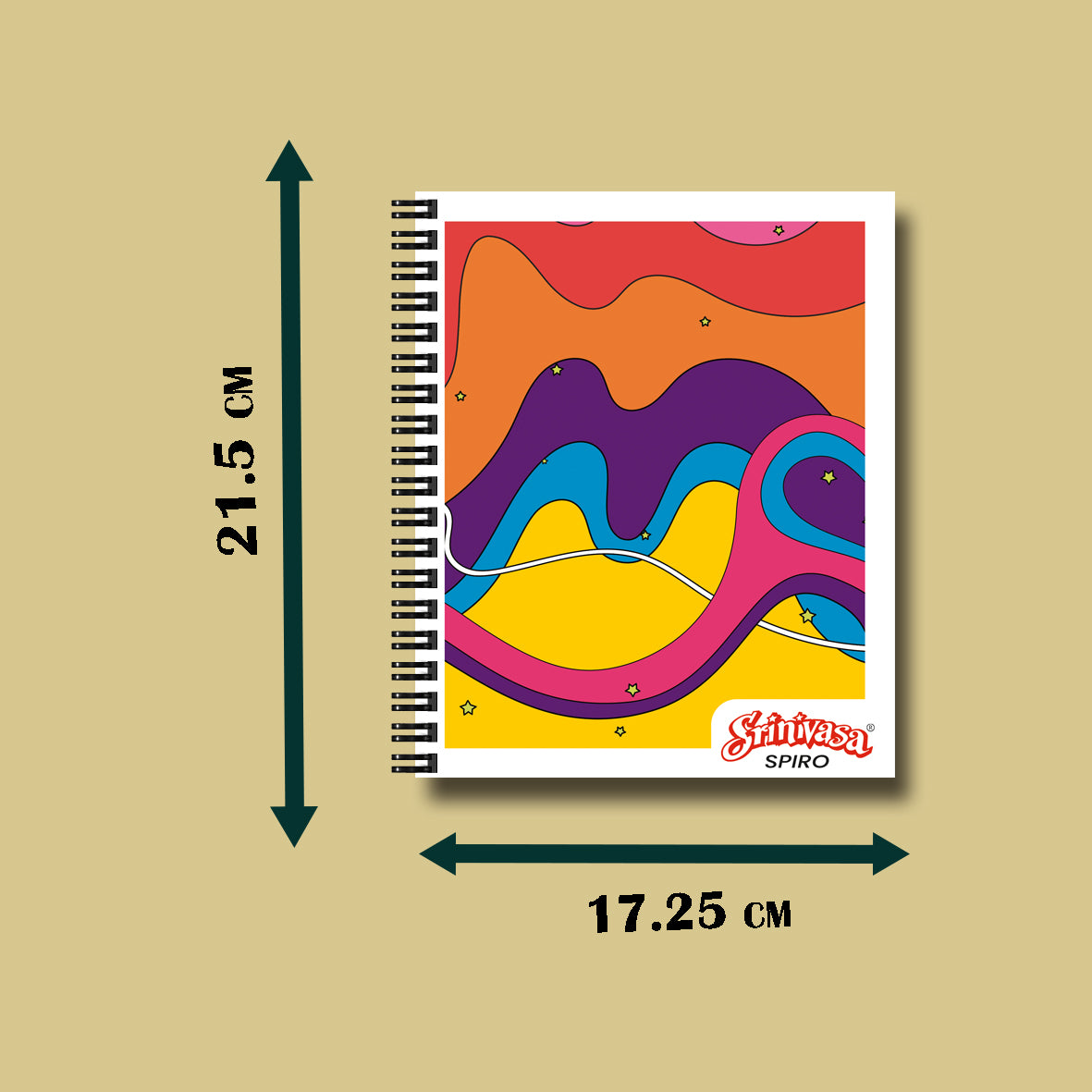 Spiro Notebook 120 Pages