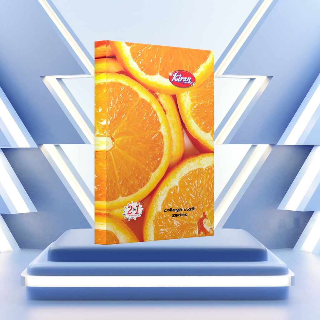 Kiran Long 2 Subject Rough Notebook 440 Pages