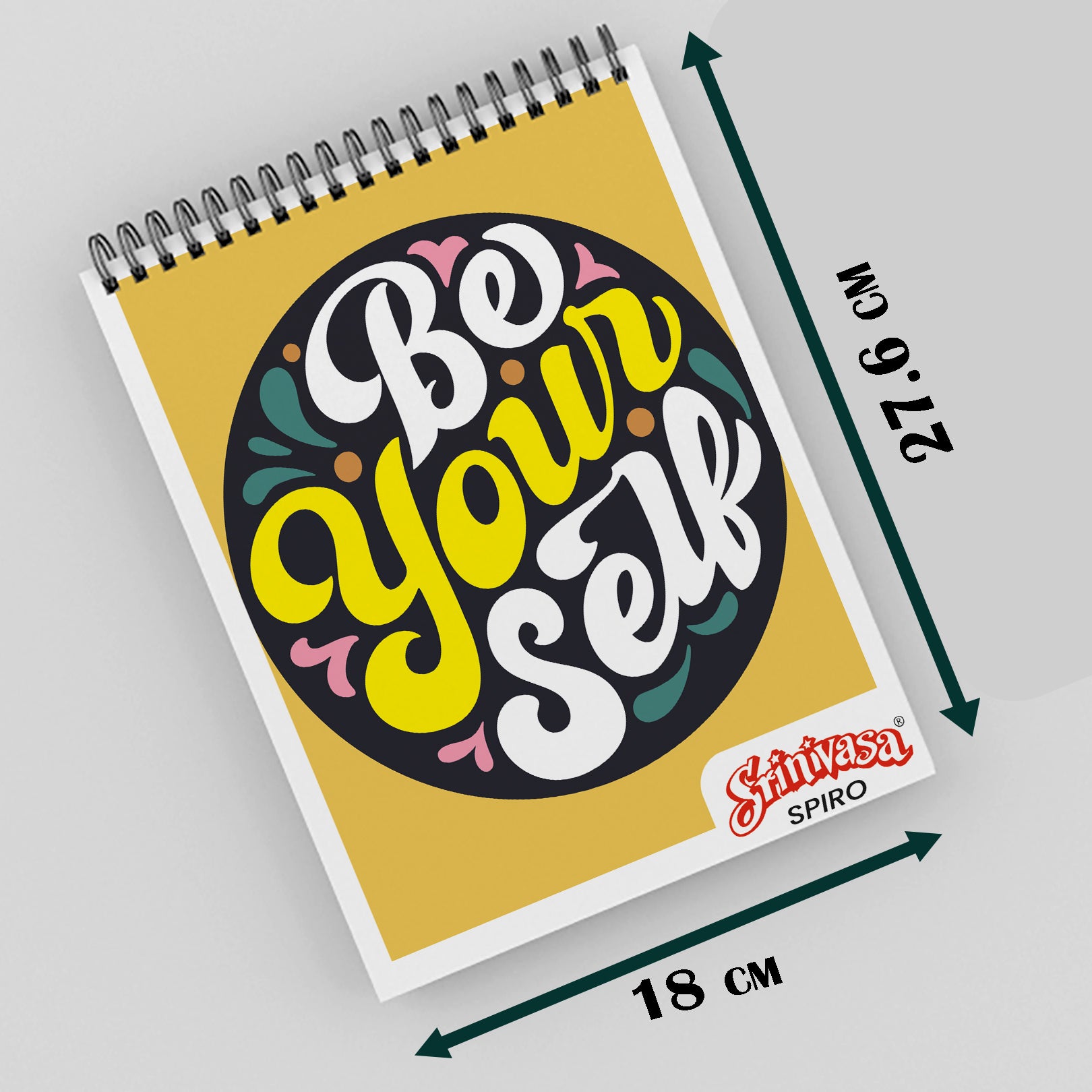 Spiro Notebook 120 Pages Top Open